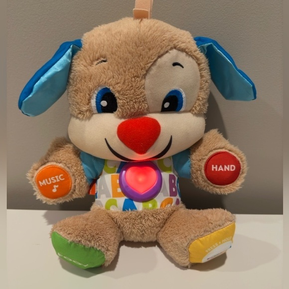 Fisher-Price Baby & Toddler Toy Laugh & Learn Smart Stages Puppy Musical Plush - Picture 2 of 2